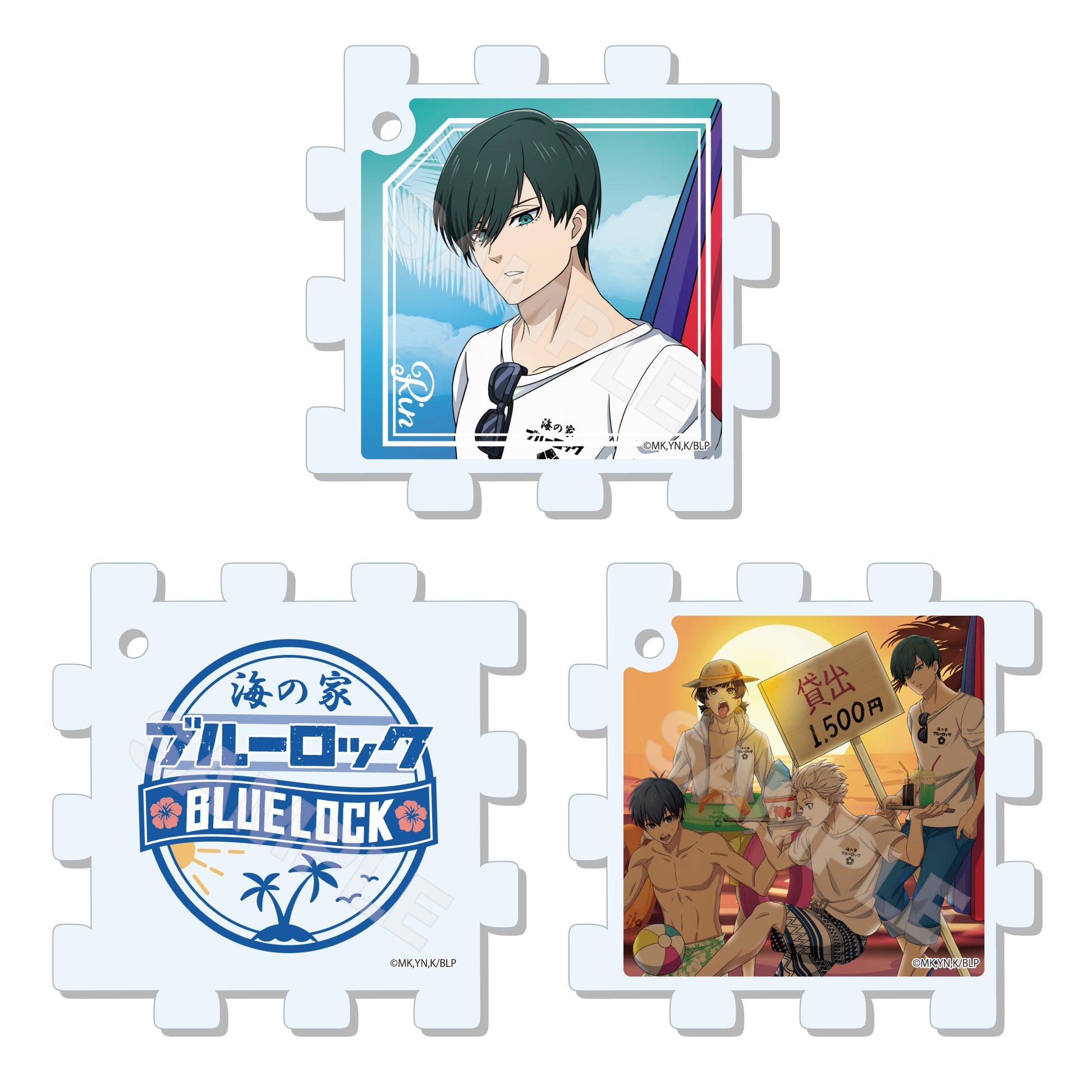 ブルーロック_海の家 パズルキーホルダー /01 第1弾 1BOX