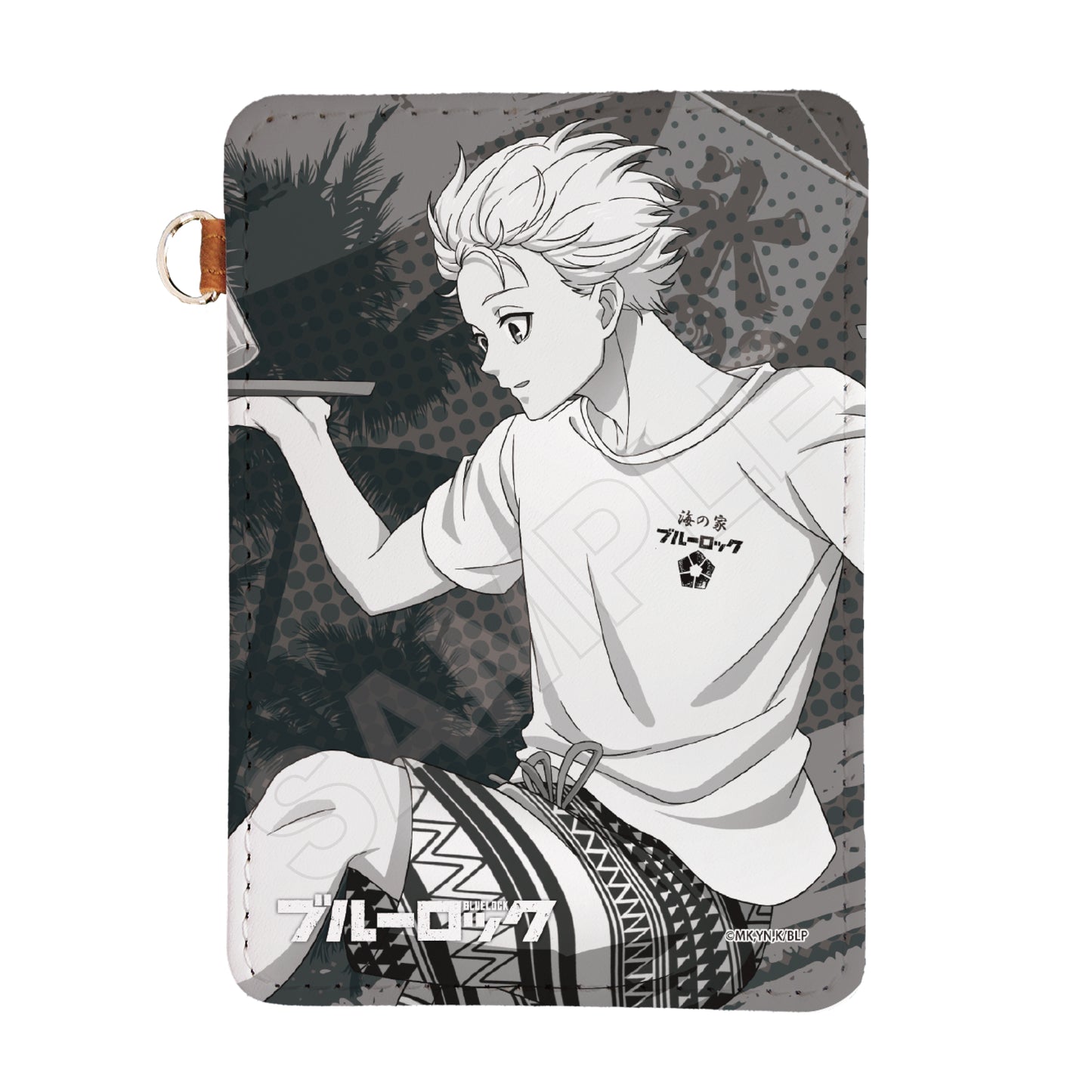 ブルーロック_海の家 レザーパスケース /03 凪 誠士郎