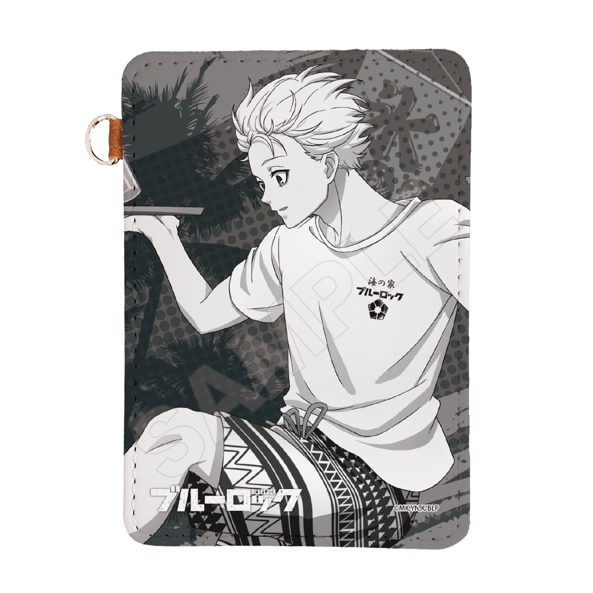 ブルーロック_海の家 レザーパスケース /03 凪 誠士郎