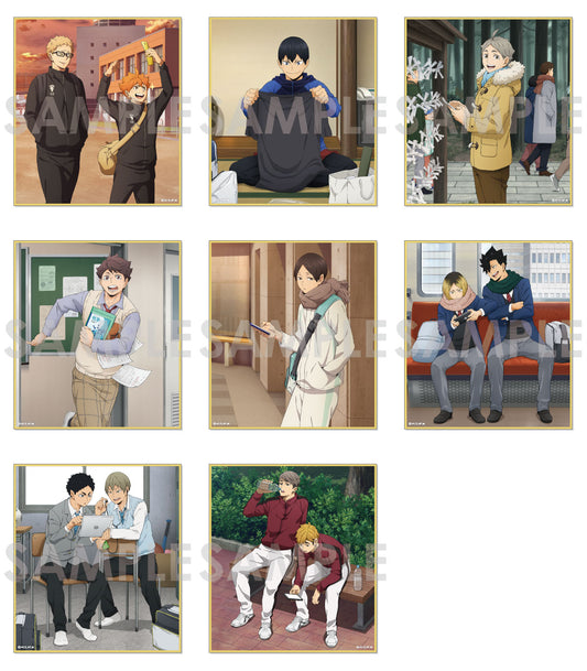 ハイキュー!!_トレーディングミニ色紙 -One Fine Day!- 1BOX