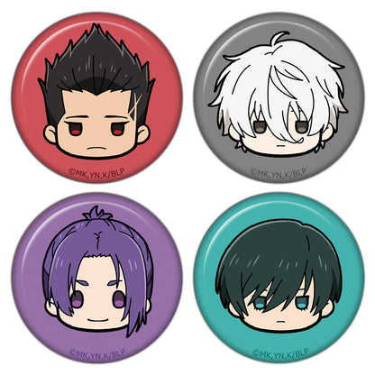 ブルーロック_ちゅるキャラミニ缶バッジ4個セットB［馬狼＆凪＆玲王＆凛］
