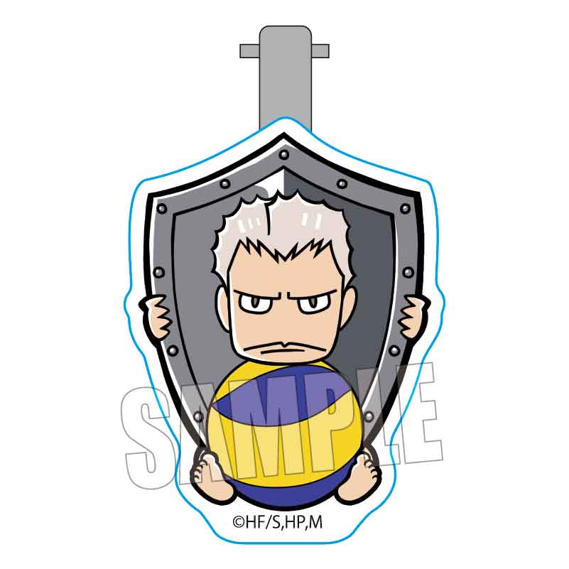 ハイキュー!!_ぎゅぎゅっと前髪クリップ/青根（盾）