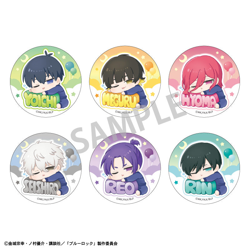 ブルーロック_トレーディング缶バッジ_ねむネーム【コンプリートBOX】