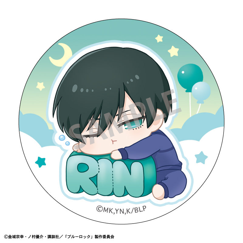ブルーロック_トレーディング缶バッジ_ねむネーム【コンプリートBOX】