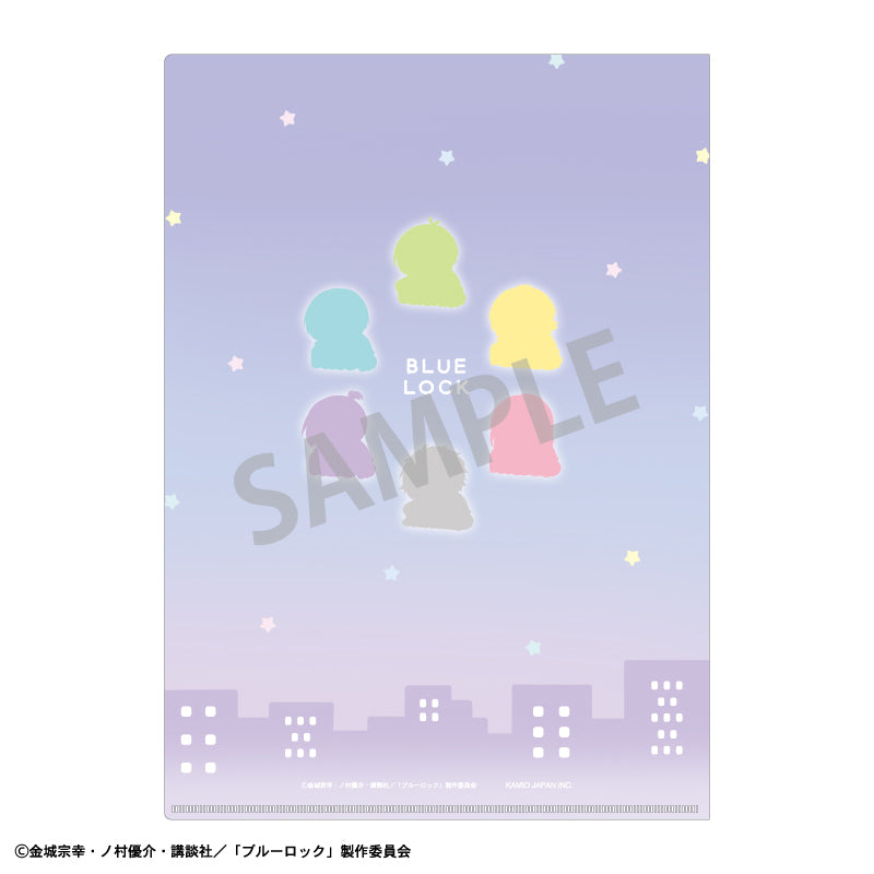 ブルーロック_A4シングルクリアファイル_街並み_ねむネーム