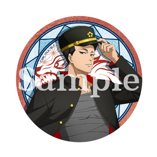 ブルーロック_ちょいデカ缶バッジ 大正浪漫2弾 (馬狼照英)