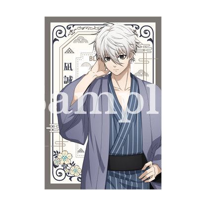 ブルーロック_ポストカード9種セット 大正浪漫2弾