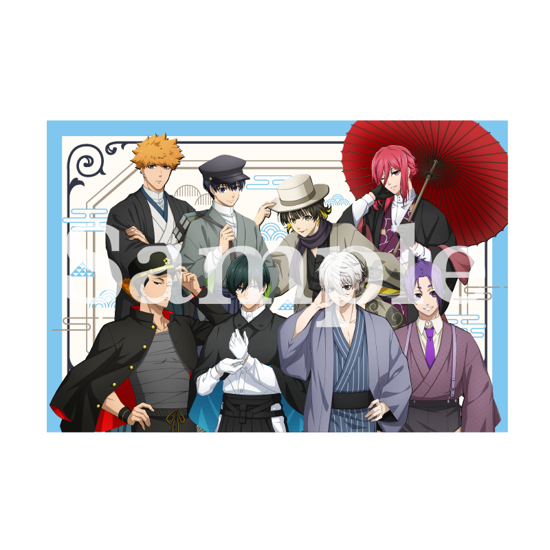 ブルーロック_ポストカード9種セット 大正浪漫2弾