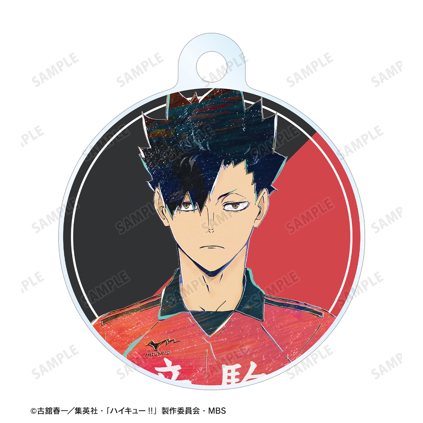 ハイキュー!!_黒尾鉄朗 Ani-Art 第6弾 2連ワイヤーアクリルキーホルダー