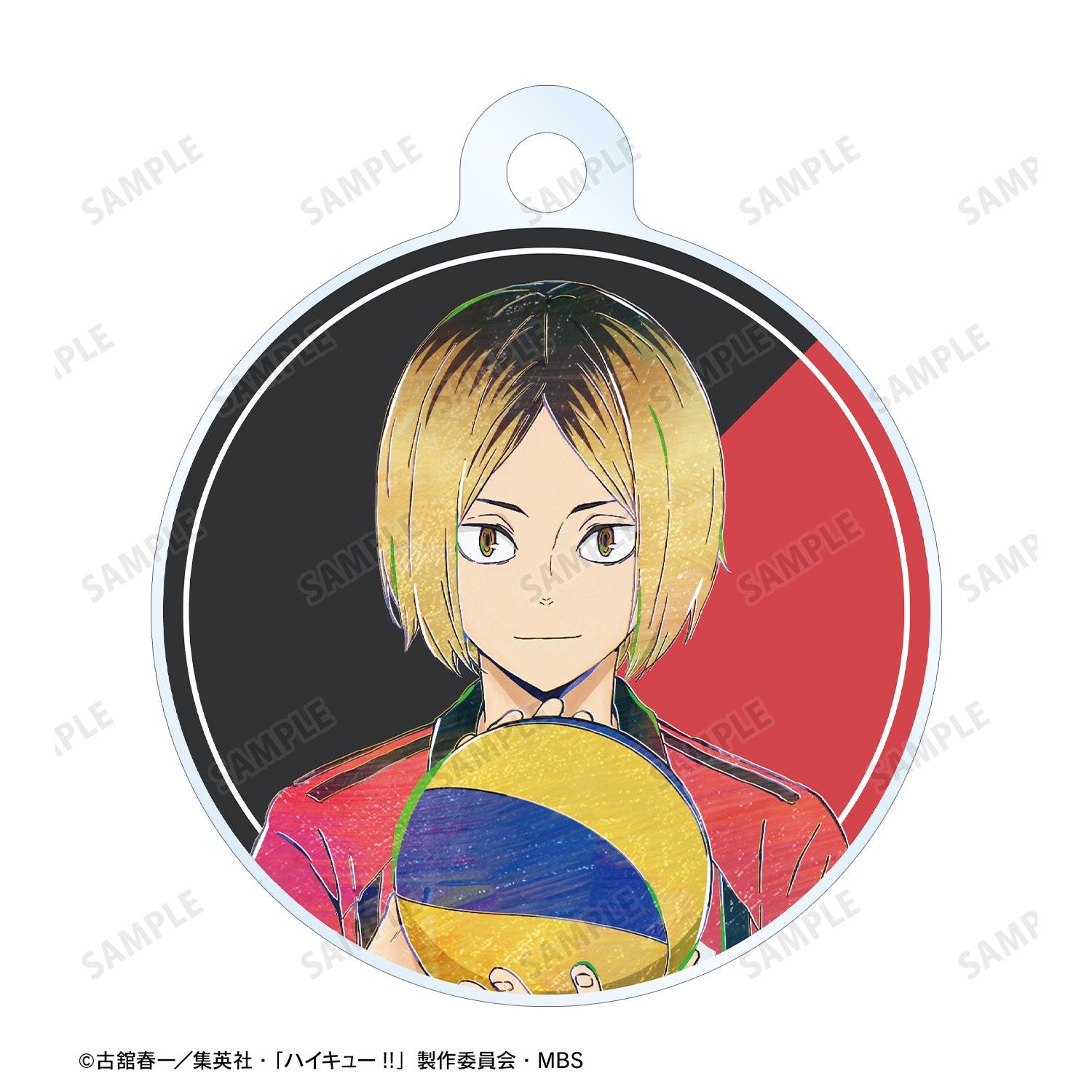 ハイキュー!!_孤爪研磨 Ani-Art 第6弾 2連ワイヤーアクリルキーホルダー