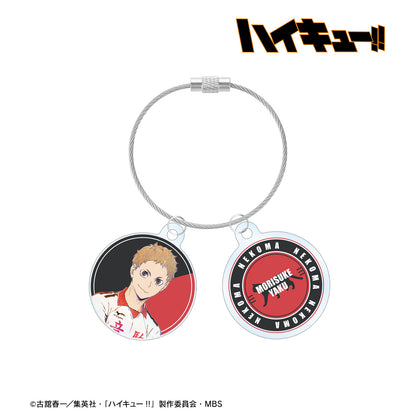 ハイキュー!!_夜久衛輔 Ani-Art 第6弾 2連ワイヤーアクリルキーホルダー