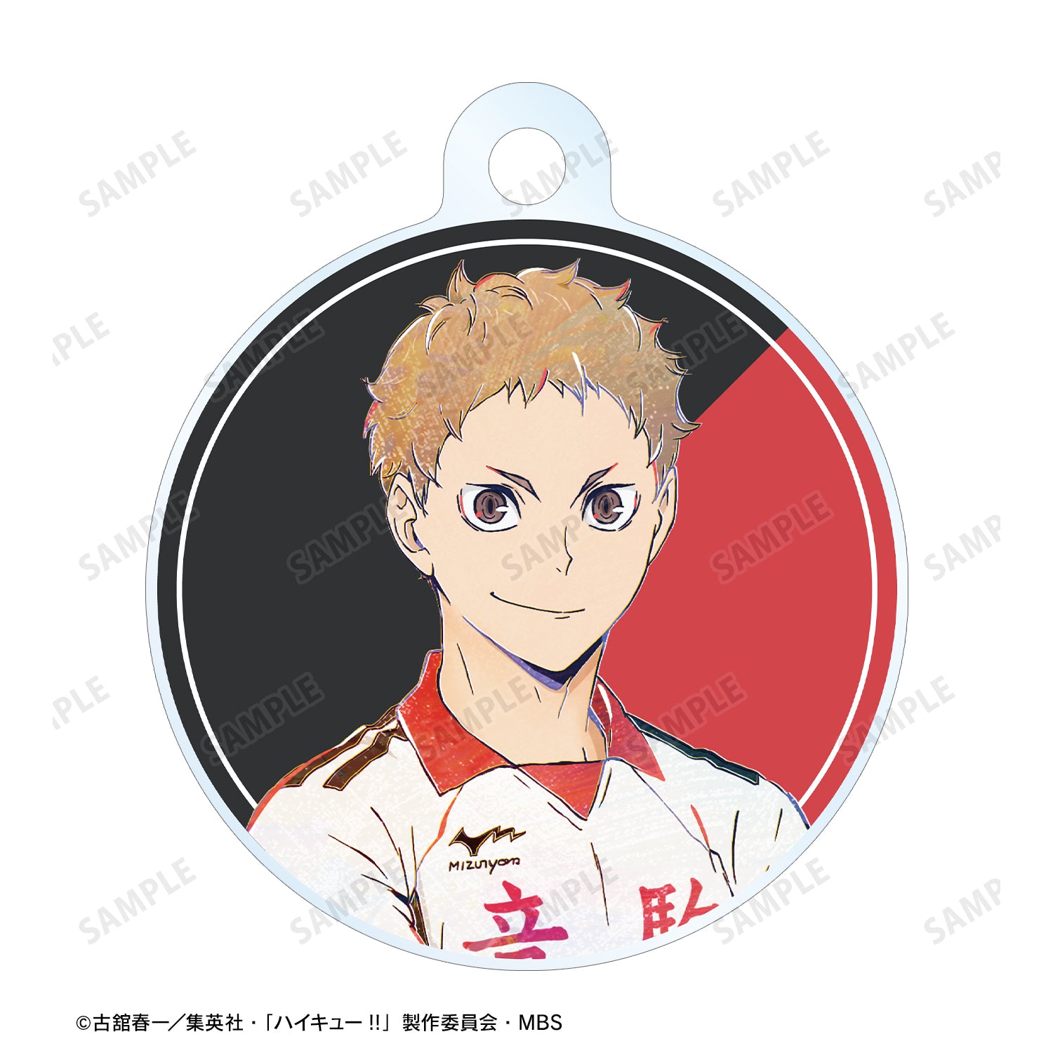 ハイキュー!!_夜久衛輔 Ani-Art 第6弾 2連ワイヤーアクリルキーホルダー