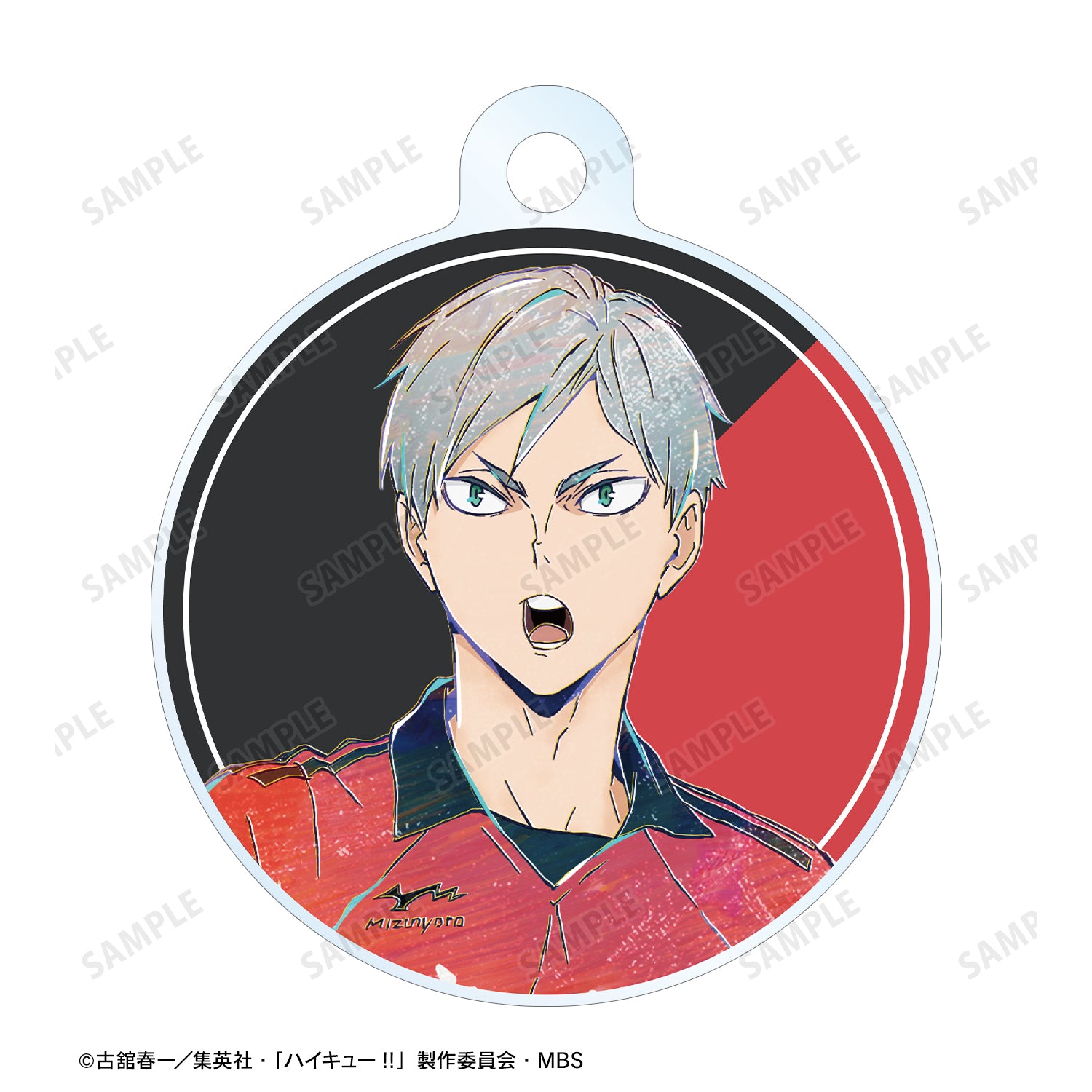 ハイキュー!!_灰羽リエーフ Ani-Art 第6弾 2連ワイヤーアクリルキーホルダー