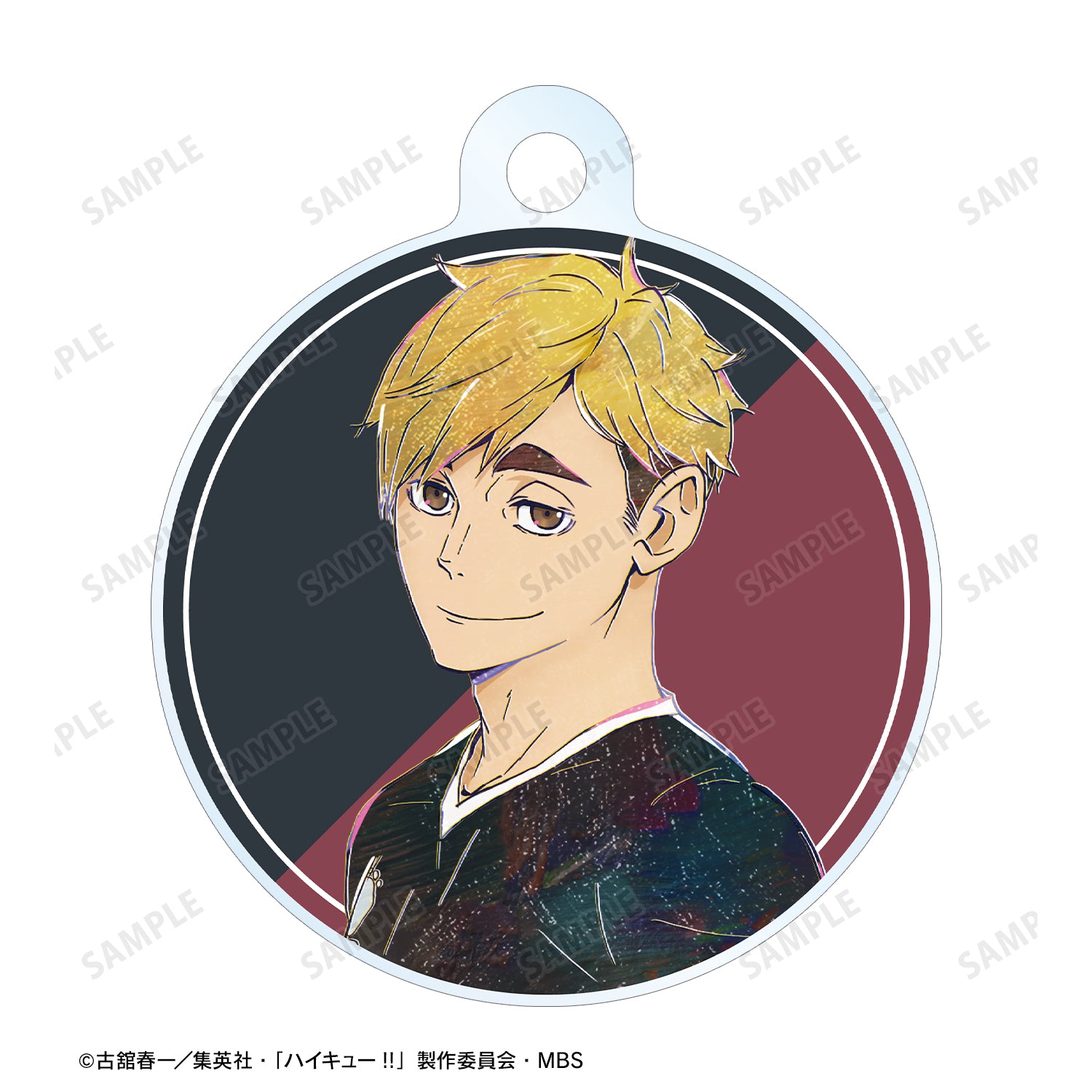 ハイキュー!!_宮侑 Ani-Art 第6弾 2連ワイヤーアクリルキーホルダー