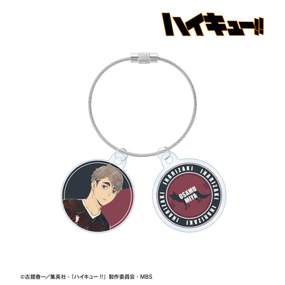 ハイキュー!!_宮治 Ani-Art 第6弾 2連ワイヤーアクリルキーホルダー