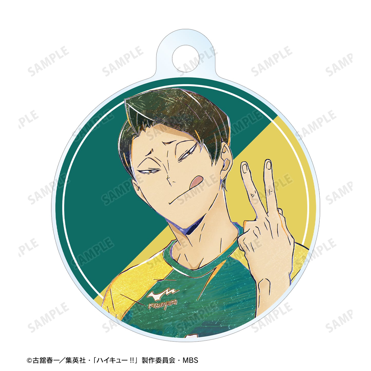 ハイキュー!!_大将優 Ani-Art 第6弾 2連ワイヤーアクリルキーホルダー