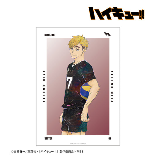 ハイキュー!!_宮侑 Ani-Art 第6弾 A3マット加工ポスター