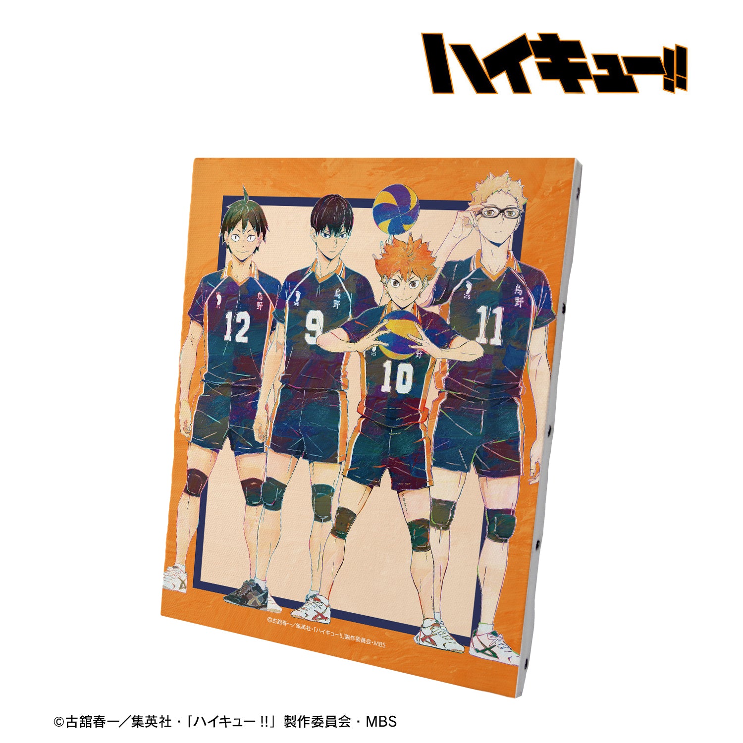 ハイキュー!!_1年生 Ani-Art 第4弾 キャンバスボード