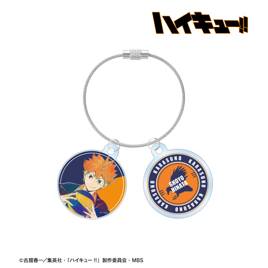 ハイキュー!!_日向翔陽 Ani-Art 第4弾 2連ワイヤーアクリルキーホルダー