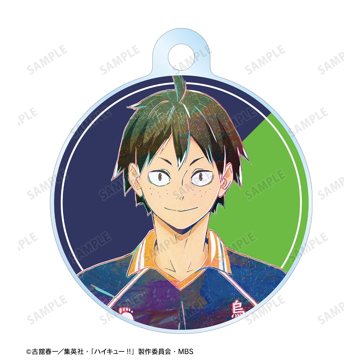 ハイキュー!!_山口忠 Ani-Art 第4弾 2連ワイヤーアクリルキーホルダー