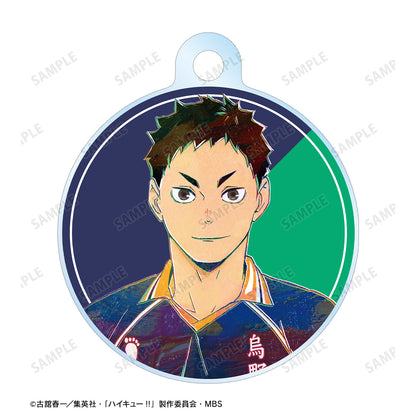 ハイキュー!!_澤村大地 Ani-Art 第4弾 2連ワイヤーアクリルキーホルダー