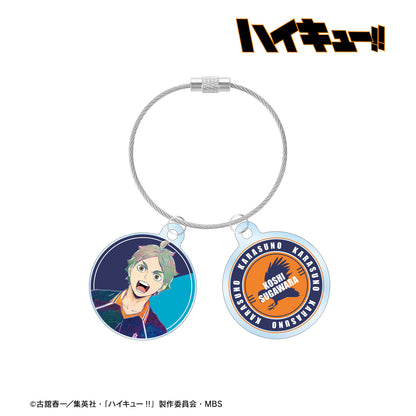 ハイキュー!!_菅原孝支 Ani-Art 第4弾 2連ワイヤーアクリルキーホルダー