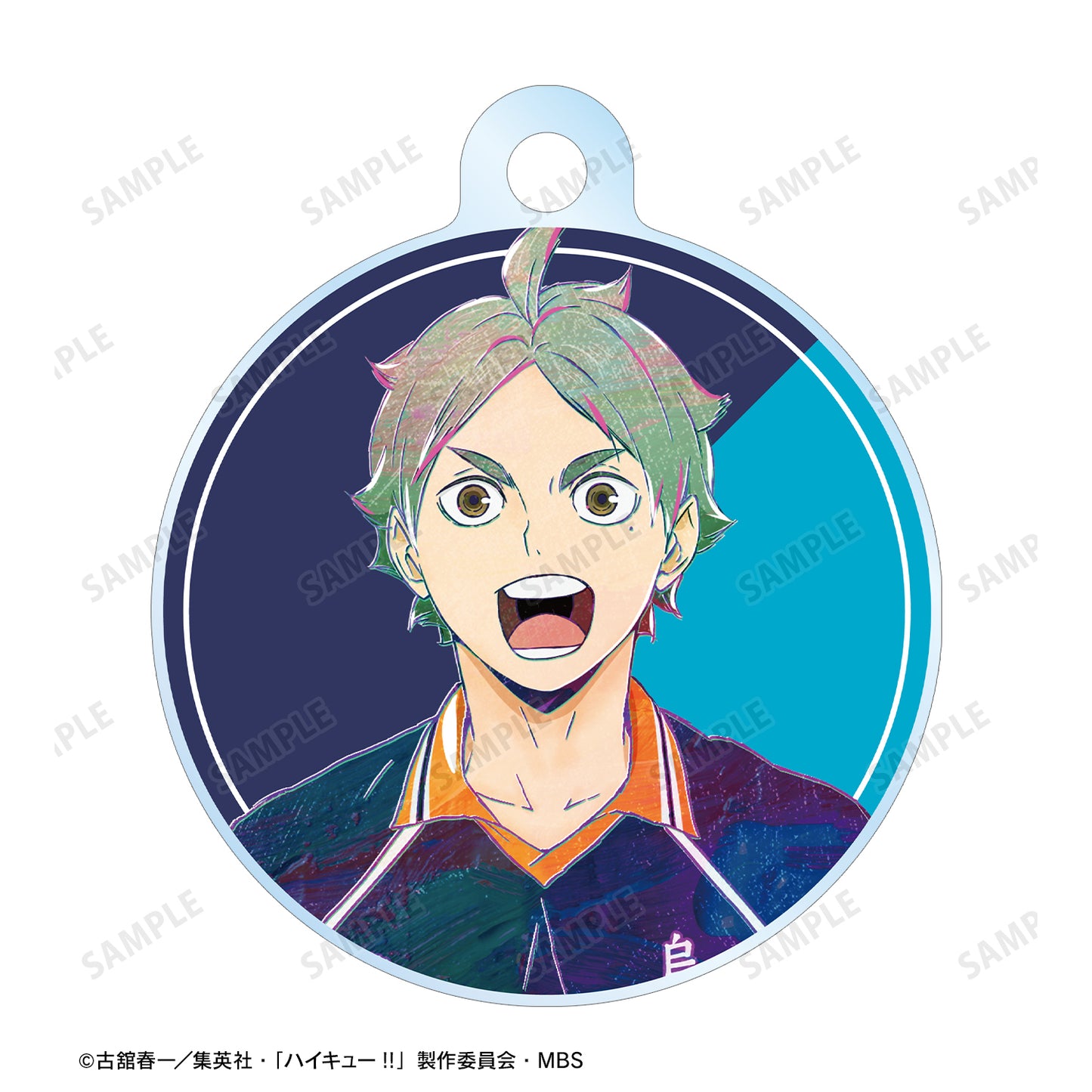 ハイキュー!!_菅原孝支 Ani-Art 第4弾 2連ワイヤーアクリルキーホルダー