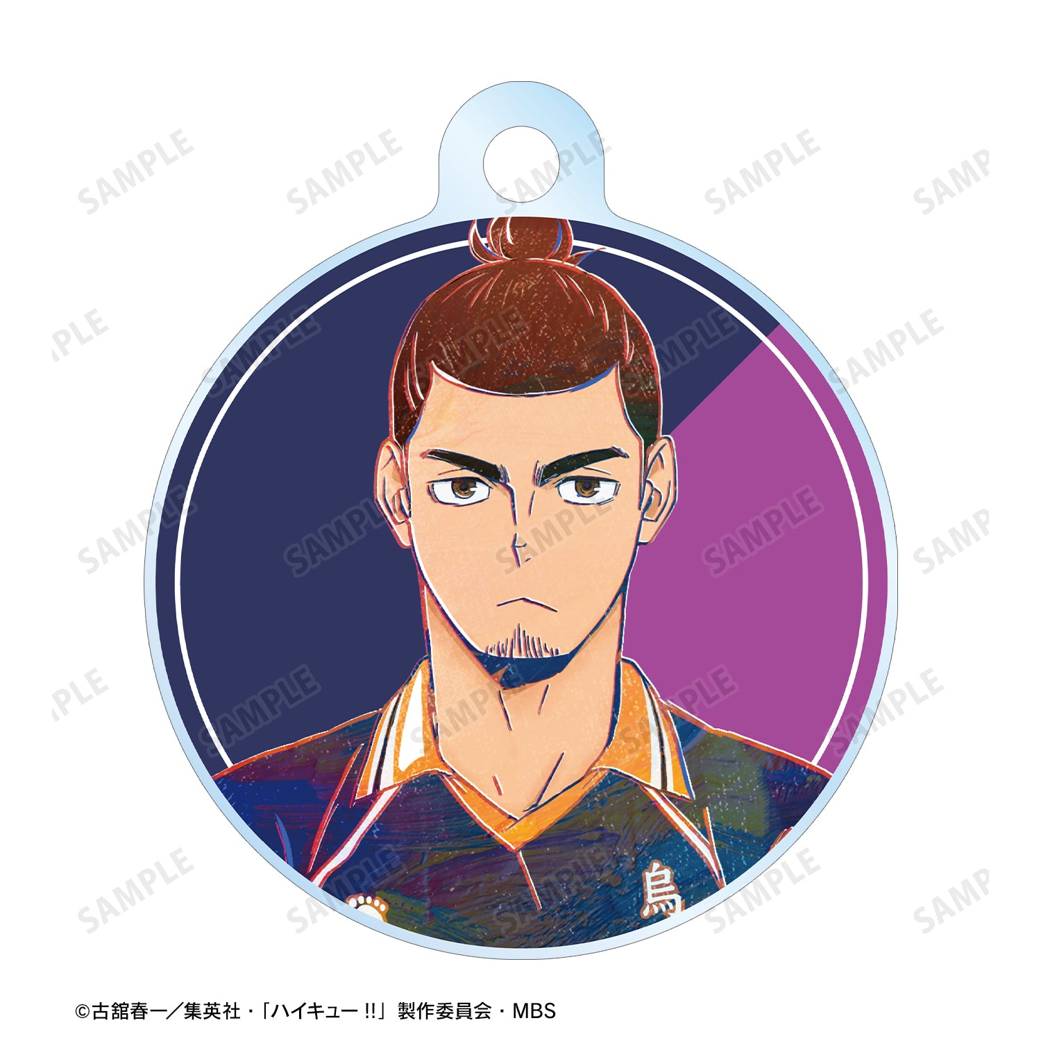 ハイキュー!!_東峰旭 Ani-Art 第4弾 2連ワイヤーアクリルキーホルダー