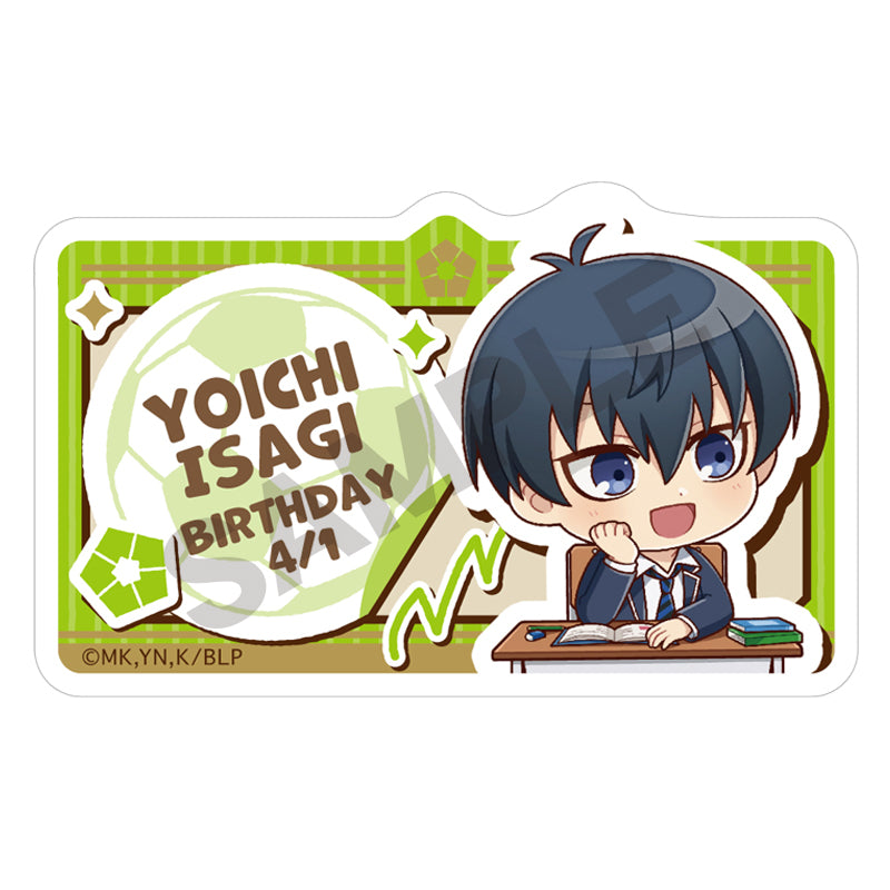 ブルーロック_トレーディングネームバッジ風アクリルクリップ ぷちクラ 【コンプリートBOX】