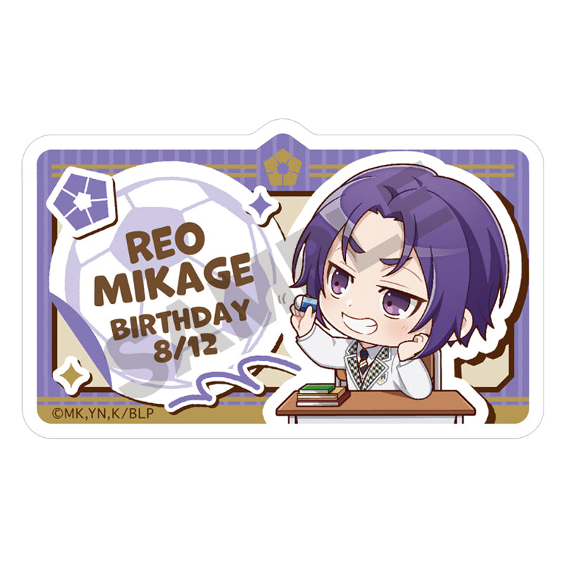 ブルーロック_トレーディングネームバッジ風アクリルクリップ ぷちクラ 【コンプリートBOX】