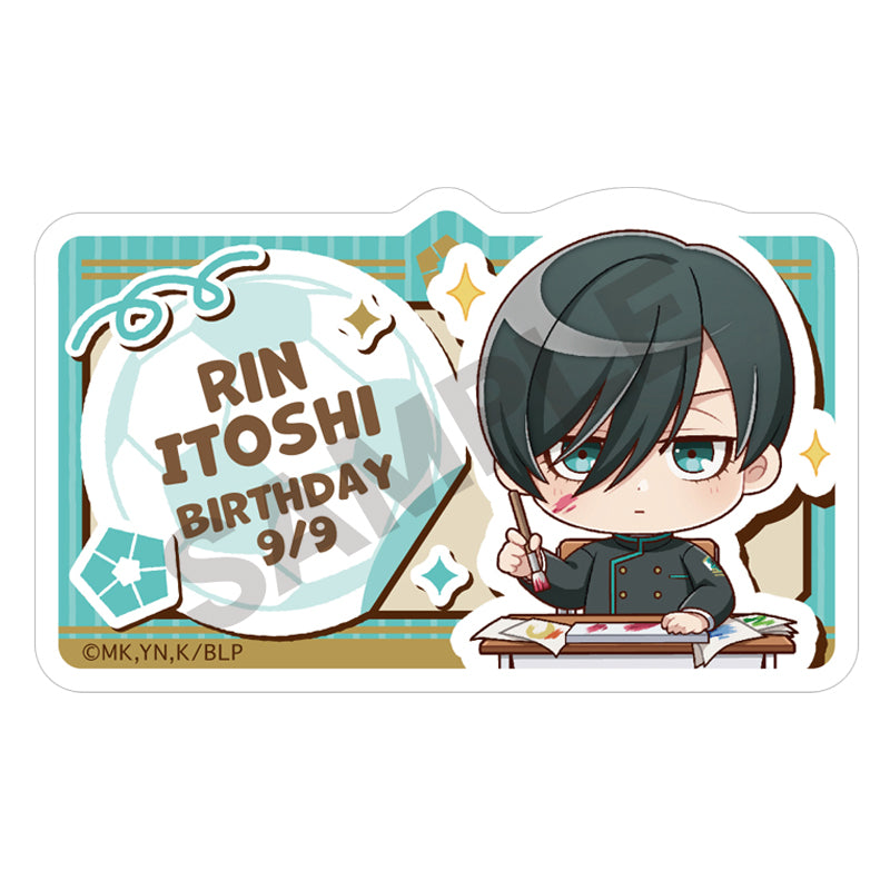 ブルーロック_トレーディングネームバッジ風アクリルクリップ ぷちクラ 【コンプリートBOX】