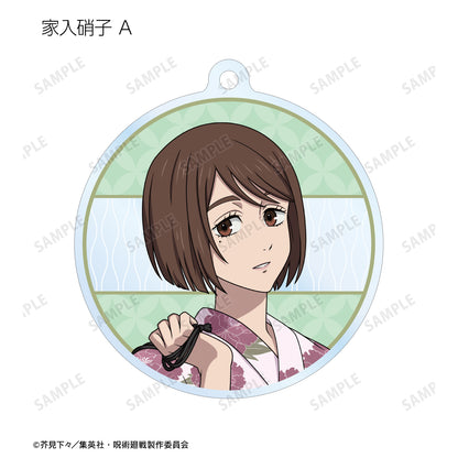 呪術廻戦_ 花やしきコラボ 描き下ろしイラスト 懐玉・玉折 浴衣ver. トレーディングアクリルキーホルダー(単位/BOX)