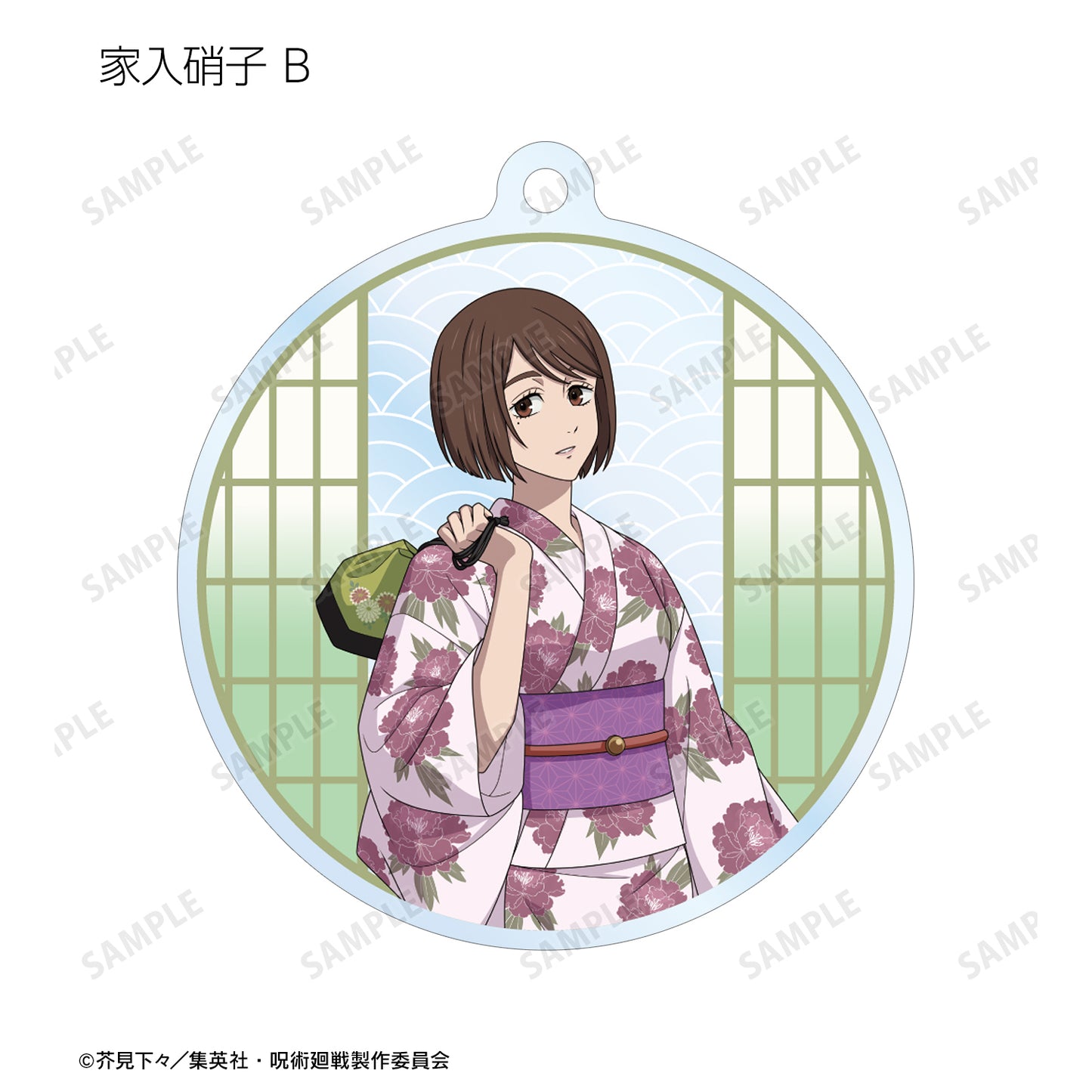 呪術廻戦_ 花やしきコラボ 描き下ろしイラスト 懐玉・玉折 浴衣ver. トレーディングアクリルキーホルダー(単位/BOX)