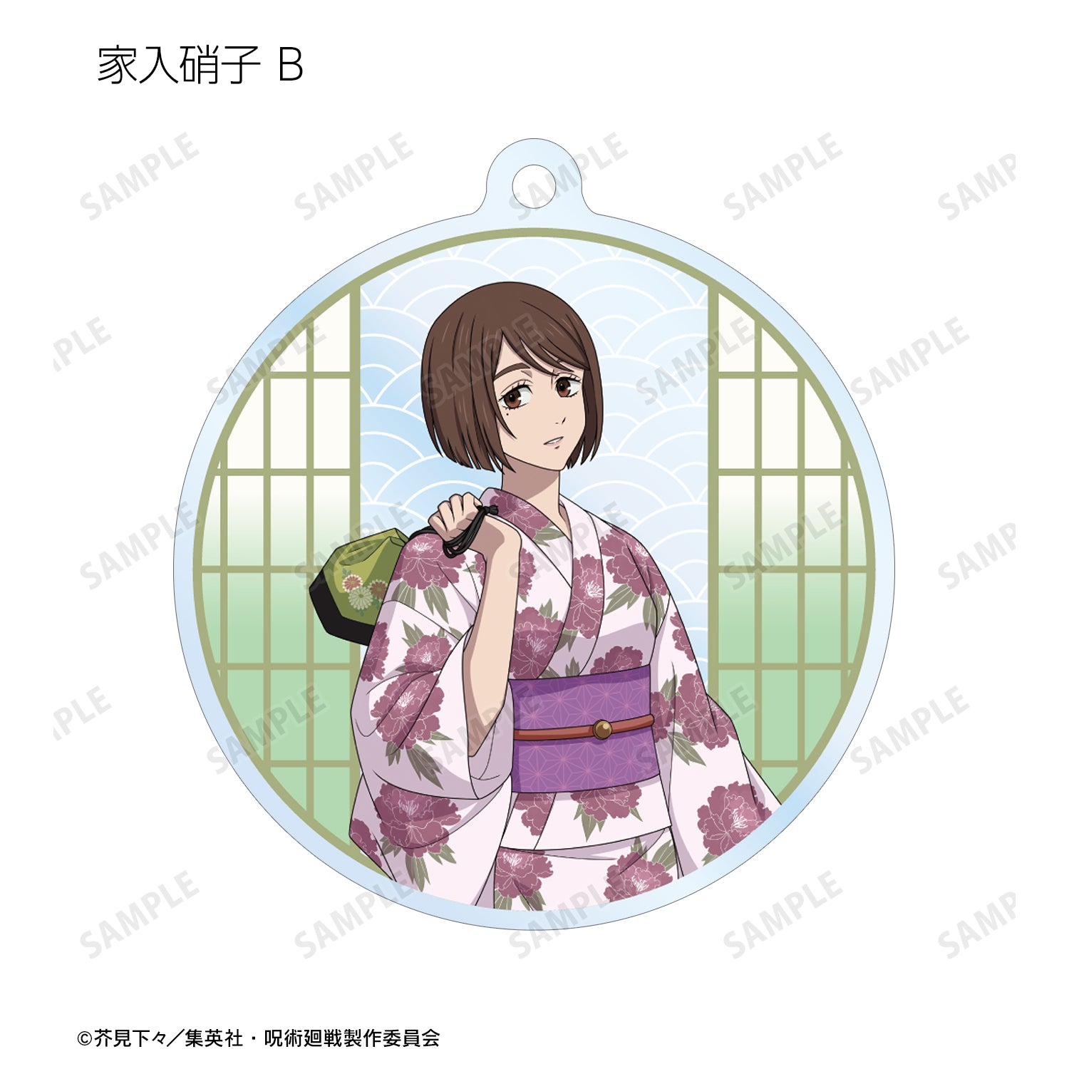 呪術廻戦_ 花やしきコラボ 描き下ろしイラスト 懐玉・玉折 浴衣ver. トレーディングアクリルキーホルダー(単位/BOX)