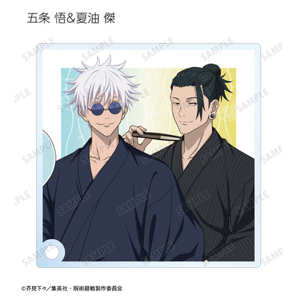 呪術廻戦_ 花やしきコラボ 描き下ろしイラスト 懐玉・玉折 浴衣ver. トレーディングアクリルスタンドパネル(単位/BOX)