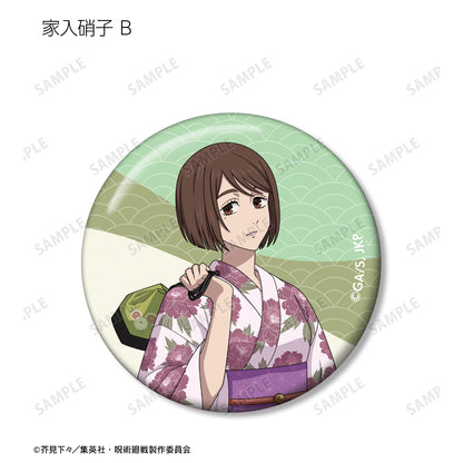 呪術廻戦_ 花やしきコラボ 描き下ろしイラスト 懐玉・玉折 浴衣ver. トレーディング缶バッジ(単位/BOX)