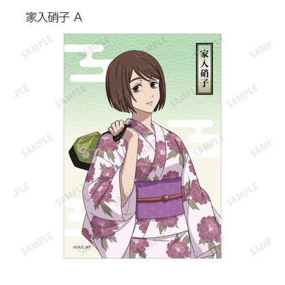 呪術廻戦_ 花やしきコラボ 描き下ろしイラスト 懐玉・玉折 浴衣ver. トレーディングブロマイド(単位/BOX)