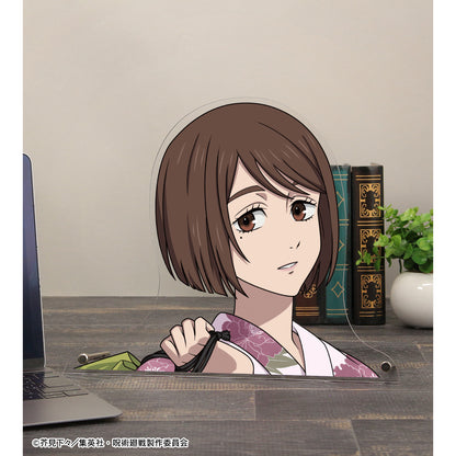 呪術廻戦_ 花やしきコラボ 描き下ろしイラスト 懐玉・玉折 家入硝子 浴衣ver. 特大ダイカットアクリルパネル