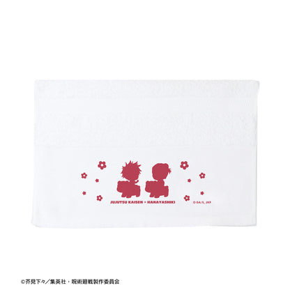 呪術廻戦_ 花やしきコラボ 描き下ろしイラスト 懐玉・玉折 集合 浴衣ver. 粗品タオル
