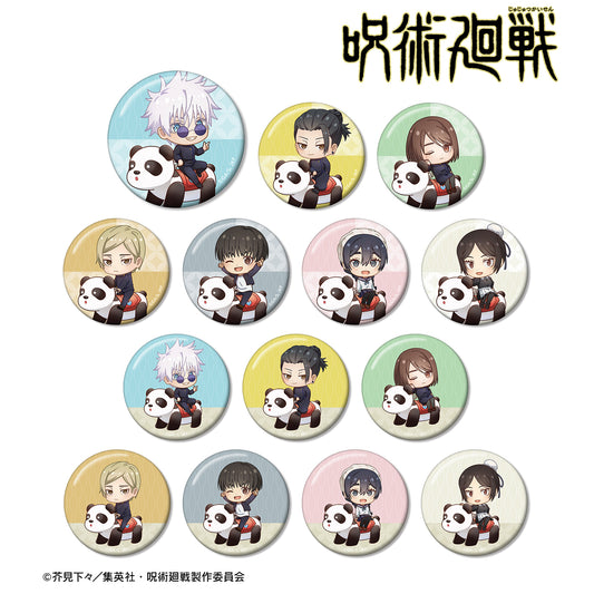 呪術廻戦_ 花やしきコラボ トレーディング 懐玉・玉折 ちびキャラ アトラクションver. 缶バッジ(単位/BOX)