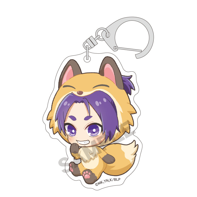 ブルーロック_トレーディングアクリルキーホルダー きぐるみんず ひんやり【コンプリートBOX／1BOX8パック入り】