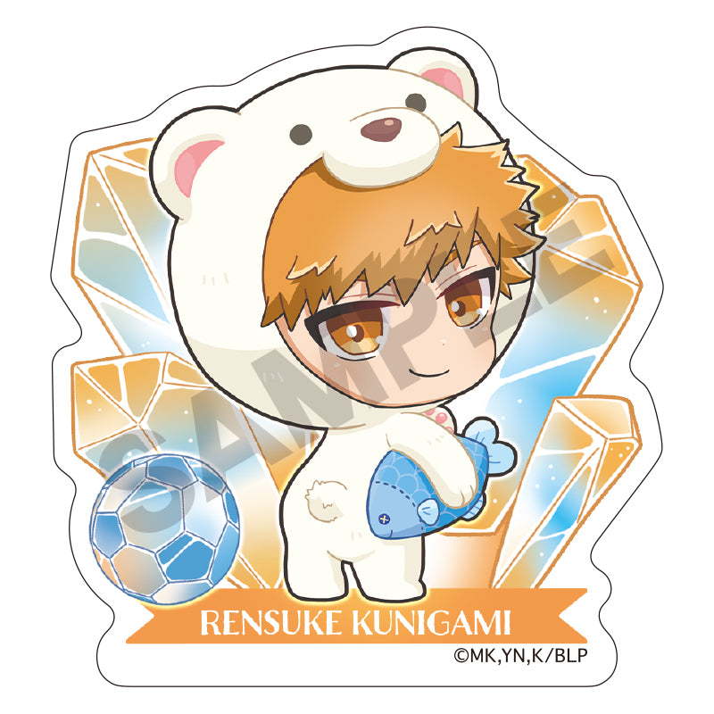 ブルーロック_トレーディングアクリルクリップ きぐるみんず ひんやり【コンプリートBOX／1BOX8パック入り】