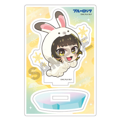 ブルーロック_アクリルスタンド 蜂楽廻 きぐるみんず ひんやり