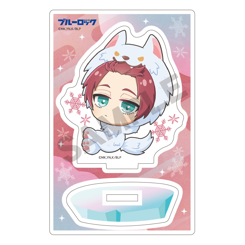 ブルーロック_アクリルスタンド 糸師冴 きぐるみんず ひんやり