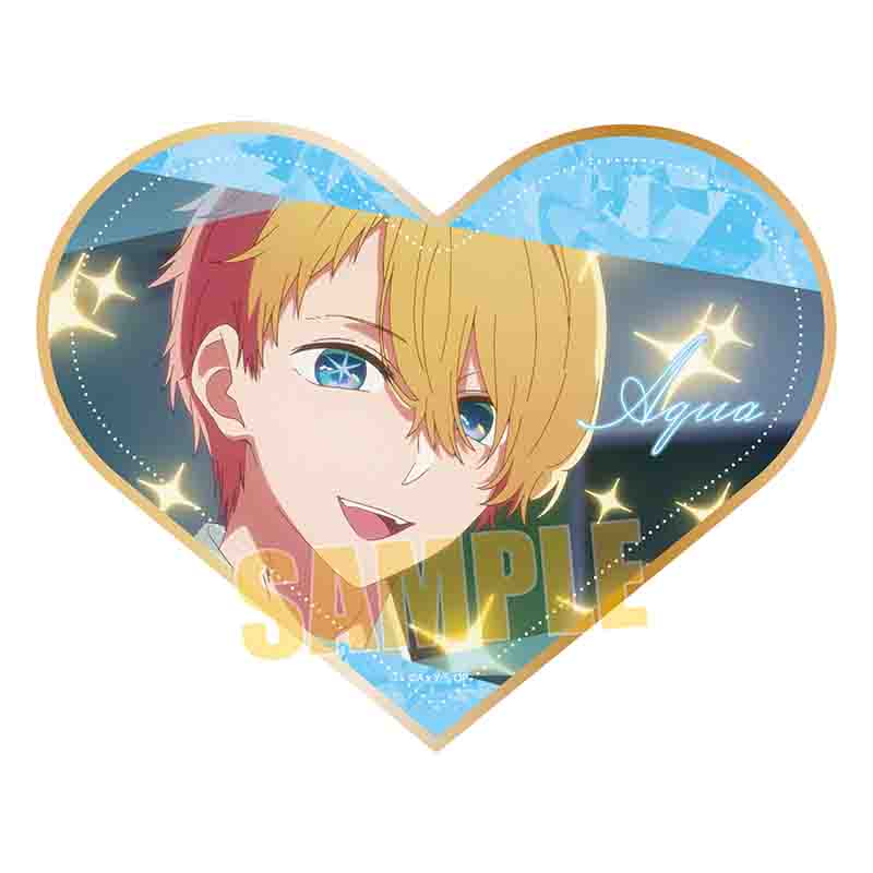 【推しの子】_ハート型色紙/アクアB