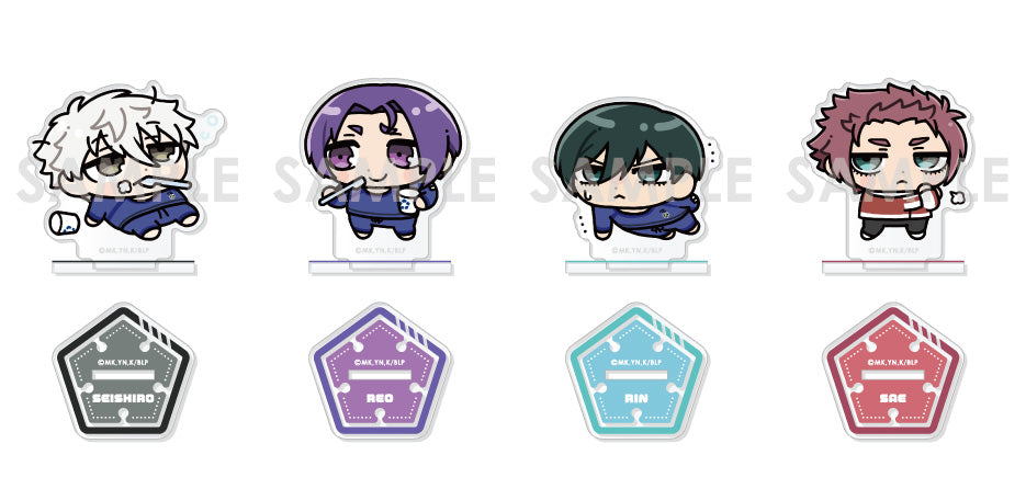 ブルーロック_ミニキャラアクリルスタンド~ぶれいくたいむ~ Vol.2 1.凪 誠士郎