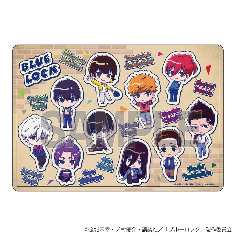 ブルーロック_キャラクリアケース06/私服ver. 散りばめデザイン(ミニキャライラスト)