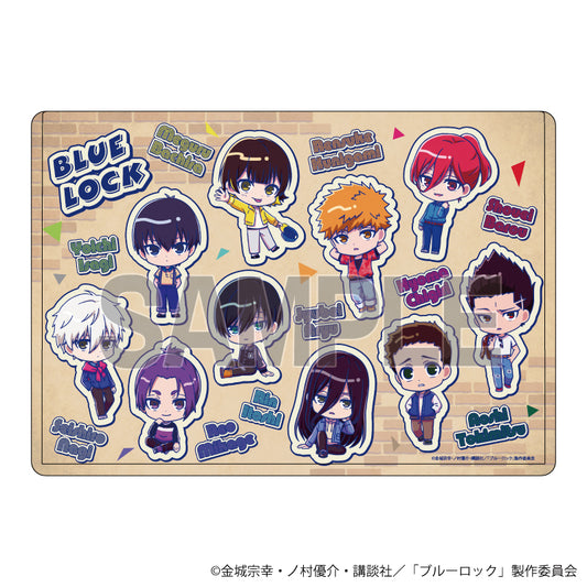 ブルーロック_キャラクリアケース06/私服ver. 散りばめデザイン(ミニキャライラスト)