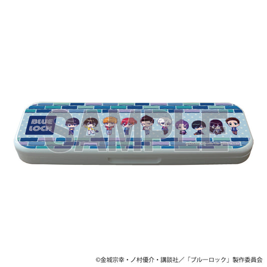 ブルーロック_ペンケース02/私服ver. 整列デザイン(ミニキャライラスト)