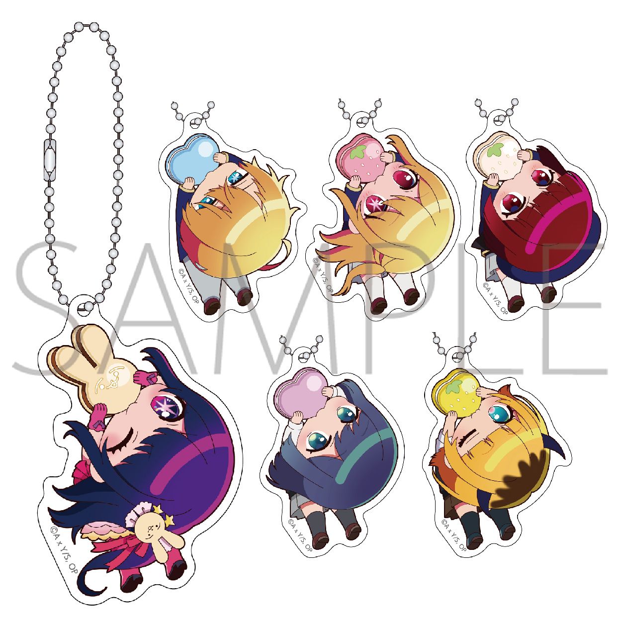 推しの子_ かぷりっこアクリルキーホルダーコレクション【BOX／1BOX6パック入り】
